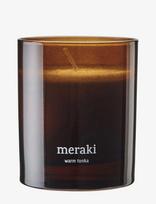 Meraki - Duftlys, Warm Tonka - Kvapni žvakė - Ruda