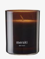 Meraki - Duftlys, Dark Wood - Kvapni žvakė - Ruda