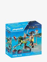 PLAYMOBIL - Pirat Med Ballista - Playmobil Pirates - Marga / raštuota