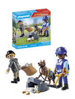 PLAYMOBIL - Politisøgning Med Hund - Playmobil Action Heroes - Marga / raštuota
