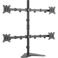 Sbox Monitorių laikiklis LCD-F048-2, 17-32 colių, 4x9kg, 100x100mm, +45°/-45°, +90°/-90°, +180°/-180°