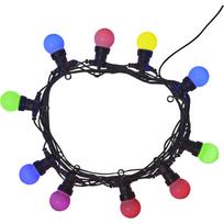 Denver SLP-510 118141200010, LED girlianda, 9m, 10 lempu, RGB, IP65/IP44, 230V, išmanioji, Wi-Fi