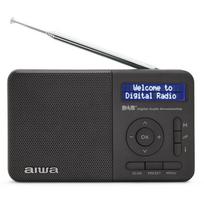 Aiwa Nešiojamas radijo imtuvas RD-40DAB/BK, 2W, 50 DAB+ stočių, 50 FM stočių, 2000mAh baterija, LCD