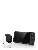 Twistshake - Twistshake Baby Monitor And Camera - Kūdikių saugumui - Balta
