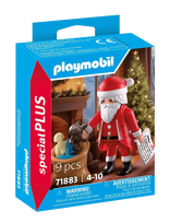 PLAYMOBIL - Julemand Med Ønskeliste - Playmobil Christmas - Raudona