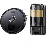 Proscenic Q20 Plus valymo robotas 8801471402-1, 10000Pa, 200min, 230m², 4L, 15mm, TrueMapping 2.0, LiDAR, dokų stotis, baterija