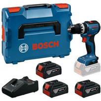 BOSCH GSB18V-52 belaidis smūginis gręžtuvas 06019S0128, 18V, 3x5,0Ah, 52Nm, 13mm, be šepetėlių, L-BOXX 136