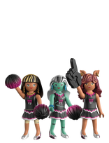 PLAYMOBIL - Monster High Skrækhold Figurer - Playmobil Monsterhigh - Juoda