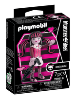 PLAYMOBIL - Monster High Draculaura - Filmų ir pasakų personažų žaidimas - Rožinė