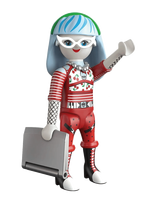 PLAYMOBIL - Monster High Ghoulia Yelps Figur - Playmobil Monsterhigh - Raudona