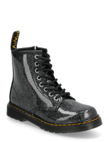 Dr. Martens - 1460 J Black+Silver Nebula Glitter - Aulinukai - Juoda