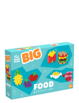 Plus-Plus - Plus-Plus Big Activity - Food - Konstrukcijos rinkiniai - Marga / raštuota