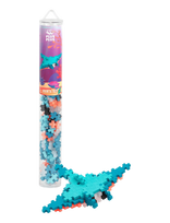 Plus-Plus - Plus-Plus Manta Ray / 100 Pcs Tube - Žaislinės kaladėlės - Marga / raštuota