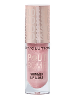 Revolution Beauty London - Revolution Pout Bomb Shimmer Gloss - Lūpų blizgesys - Rožinė