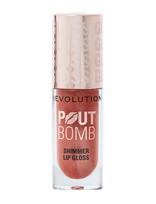 Revolution Beauty London - Revolution Pout Bomb Shimmer Gloss - Lūpų blizgesys - Raudona