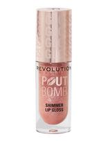 Revolution Beauty London - Revolution Pout Bomb Shimmer Gloss - Lūpų blizgesys - Rožinė