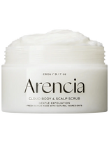 Arencia - Fresh Cloud Body & Scalp Scrub White Tea & Neroli - Galvos odos priežiūra - Balta