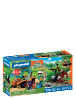 PLAYMOBIL - Zoo: Dyrepasser Med Køretøj - Playmobil Animals & Friends - Marga / raštuota