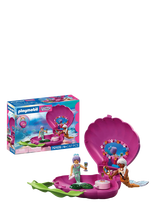 PLAYMOBIL - Havfruens Muslingetaske - Playmobil Princess Magic - Violetinė