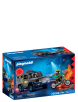 PLAYMOBIL - Specialstyrke Politienhed - Playmobil City Action - Marga / raštuota
