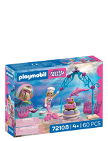 PLAYMOBIL - Undervandsbryllupsbuffet - Playmobil Princess Magic - Marga / raštuota