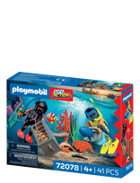 PLAYMOBIL - Politidykker Med Skat - Playmobil City Action - Marga / raštuota