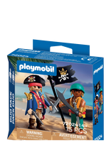 PLAYMOBIL - Duopack Pirater - Playmobil Pirates - Marga / raštuota