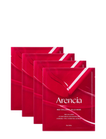 Arencia - Arencia - Red Collagen Jello Mask  (4 Pcs.) - Lakštinė kaukė - Nude