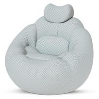 Medisana RS 100 Bubble Sofa masažinis fotelis, šiatsu ir vibracinis masažas, šildymas, šviesiai pilkas
