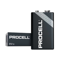 6LR61 9V baterija Duracell Procell INDUSTRIAL serija PC1604 – pakuotėje 10 vnt.