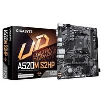 Gigabyte A520M S2HP pagrindinė plokštė, AM4, A520, DDR4, M.2, Micro ATX