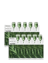 Mediheal - Mediheal - Teatree Essential Mask Calming Moisture (10Pcs.) - Lakštinė kaukė - Nude