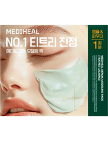 Mediheal - Mediheal - Derma Modeling Pack Teatree Claming (1Pcs.) - Molio kaukė - Žalia