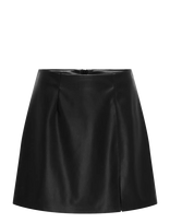 ONLY - Onlelina Faux Leather Skirt Otw - Trumpas sijonas - Juoda