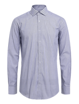 Bruun & Stengade - Bs Reuter Slim Fit Shirt - Verslo marškiniai - Tamsiai mėlyna