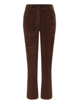 Bardot - Nia Vegan Suede Pant - Odinės tamprės-kelnės - Ruda