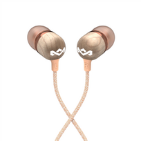 Marley Wired Earbuds | Smile Jamaica | Built-in microphone | USB Type-C | Copper