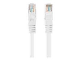 Lanberg Patchcord CAT.6 UTP 0.5M white fluke passed 10-pack | PCU6-20CC-0050-W