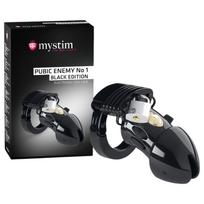 mystim Black Edition - penio narvas - elektrostimuliacija - juodas