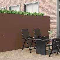 Sodo tvora, dvipusė, ruda, 1,8x3 m, PVC