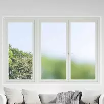 Elektrostatinė langų plėvelė Frosted Pilka 45 x 2000 cm PVC