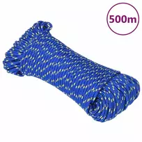 Valties virvė, mėlynos spalvos, 5mm, 500m, polipropilenas