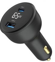 Car charger Gembird 2-port USB Car Fast Charger 65W Black