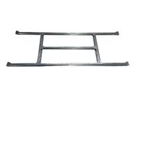 Sodo sandėliukas Hatis Floor Base 9,35 m2, 361 cm x 248 cm x 3 cm, sidabro sp.