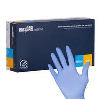 EASYCARE Nitrilinės pirštinės be pudros, mėlynos, M, 100 vnt.