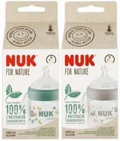 Kūdikių buteliukas Nuk For Nature, 150 ml, 0 mėn., (spalva/dizainas parenkami atsitiktine tvarka)