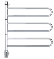 Elektrinis rankšluosčių džiovintuvas Pax Flex U 3/650 Momento II, chromo sp., 65.4 cm x 75 cm, 64 W