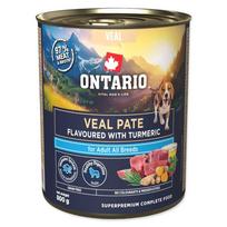 Ontario Veal Pate with Turmeric konservai su veršiena ir ciberžole 800g