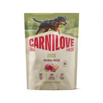 CARNILOVE TRUE FRESH Dog Duck Small Breed sausas pašaras šunims 1,5kg.