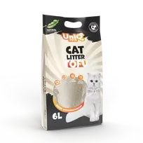 UNIQ PETS tofu biodegradable cat litter 2,5kg. / 6l. NATURAL